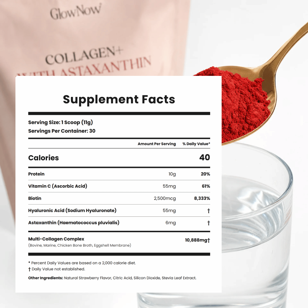 GlowNow™ Collagen+ with Astaxanthin